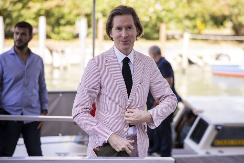 Wes Anderson Venice Film Festival Walking