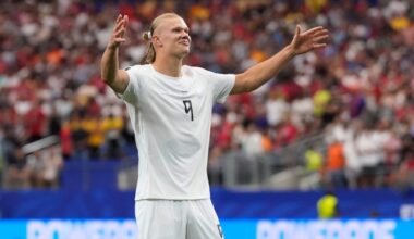 Haaland scores deciding goal as Norway wins 1st World Cup knockout game