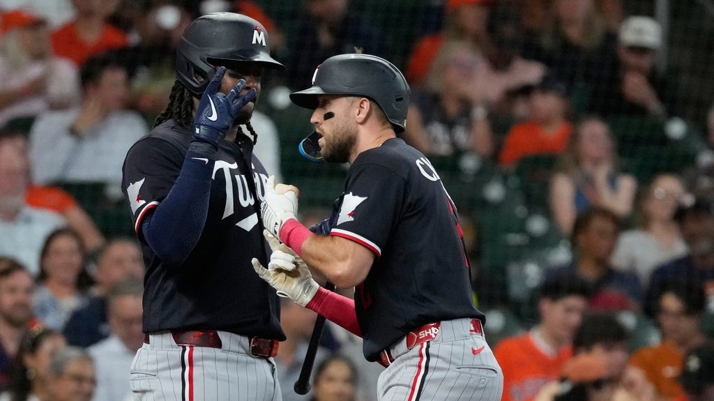 Offense stays hot as Twins take series finale in Houston