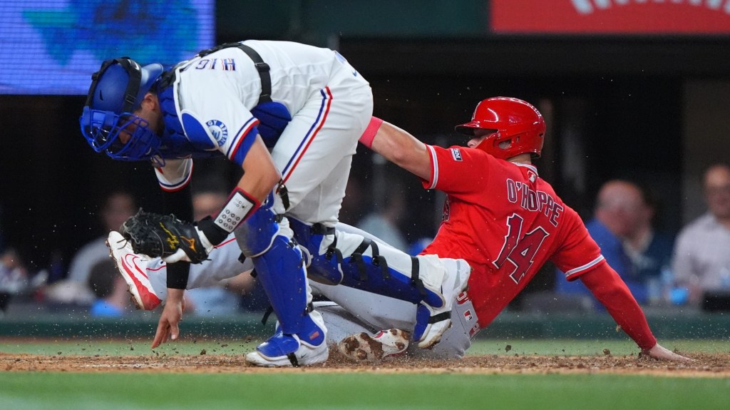 Angels erase 5-run deficit before losing to Rangers in 9th – Orange County Register
