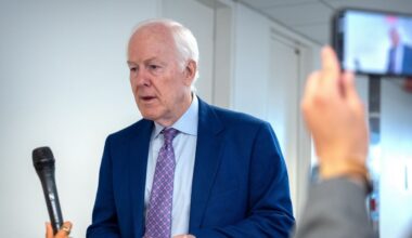 Cornyn’s hold up prompts Trump to consider pulling Blanche