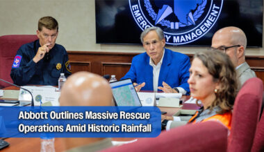 Gov. Abbott Warns of 'Record-Breaking' Floods, Confirms 2 Fatalities in Texas