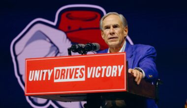 Greg Abbott GOP Convention Houston 2026