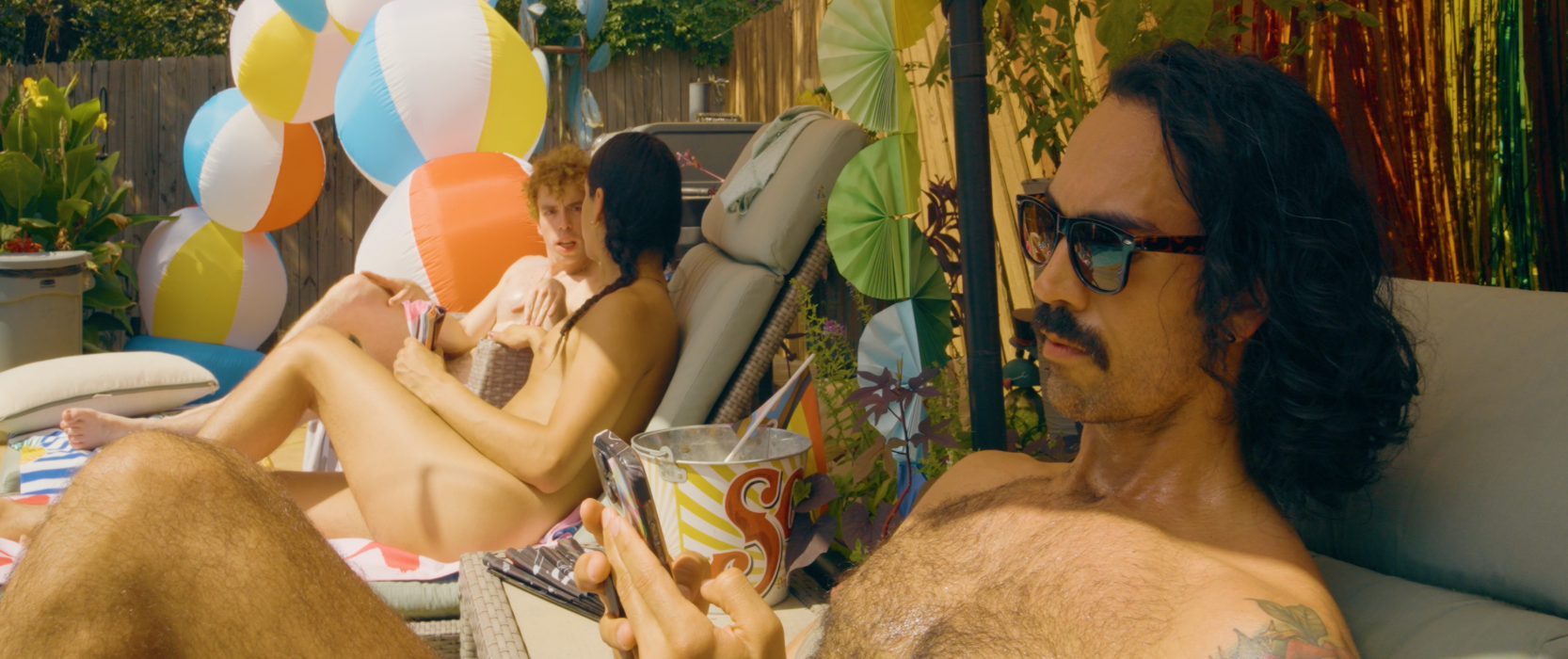 'Naked Pool Party,' a locally produced gay film is screening for free