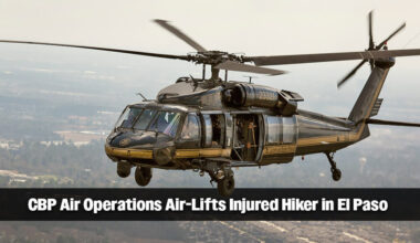 CBP El Paso Air Branch Rescues Injured Hiker
