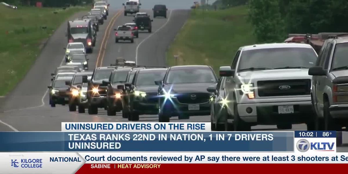 1 in 7 Texas drivers uninsured: What one crash could cost you