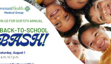 Noon Notebook: Covenant Health’s 5th annual Back-to-School Bash