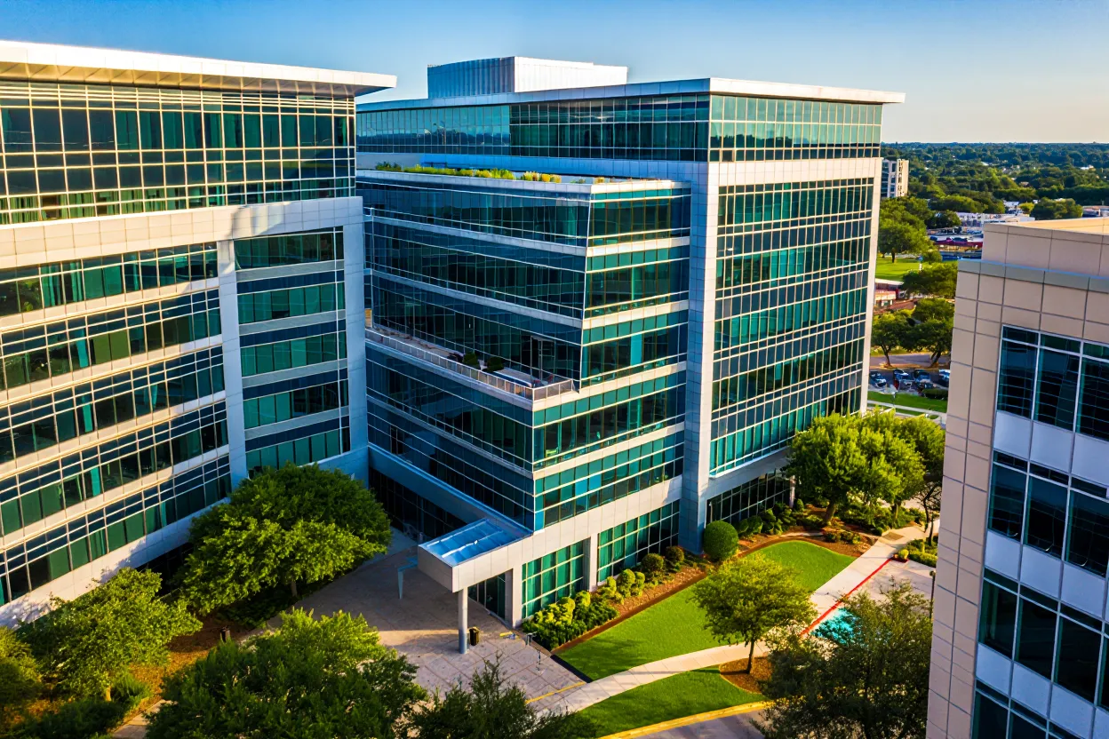 Samsung's North America HQ in Plano anchors a fully leased, 706,000 SF office trio now for sale, following a $114M renovation in 2021.