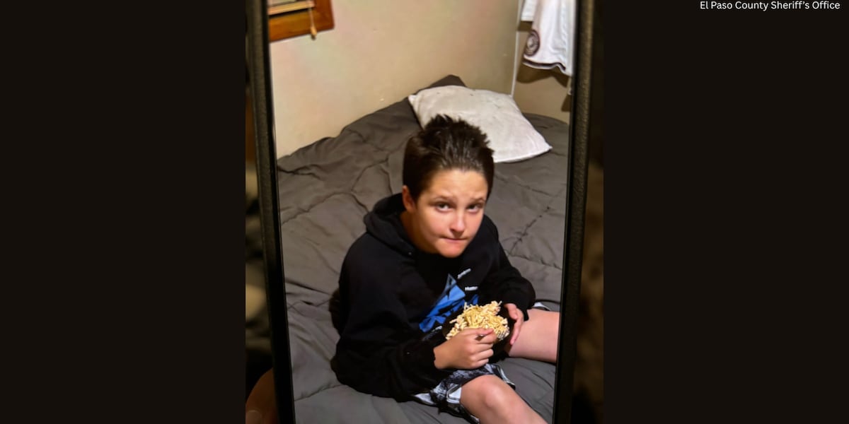 El Paso County Sheriff’s Office asking public for help finding missing boy last seen in Security-Widefield area