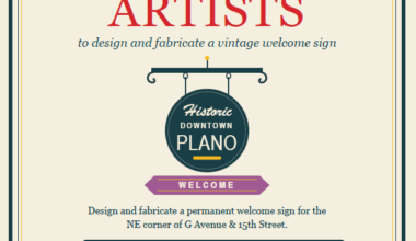 City of Plano Seeks Artist for Downtown Arts District Entry