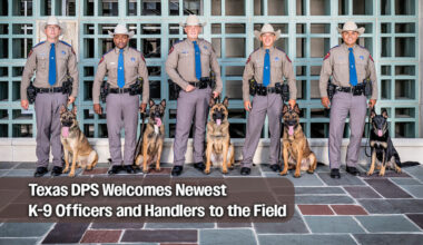 DPS Graduates New K-9 Teams to Protect Texas