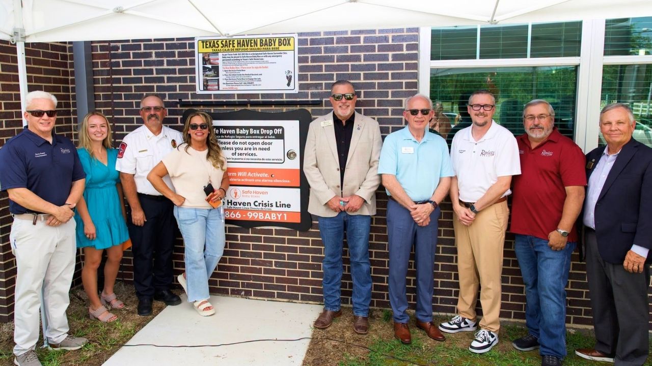 Dallas County Gets First Safe Haven Baby Box In Rowlett