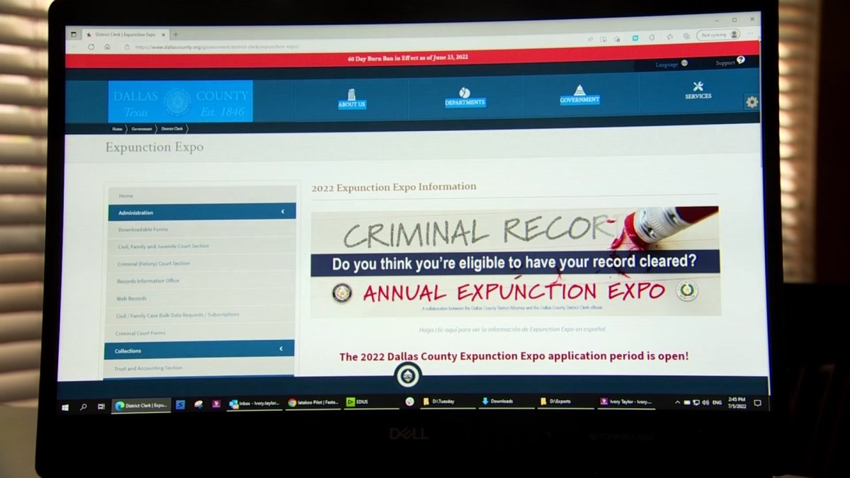 Dallas County Expunction Expo 2026 registration now open – NBC 5 Dallas-Fort Worth
