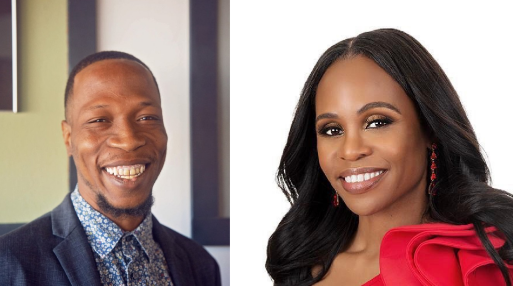 Headshots of Chauncy Johnson and Regina English