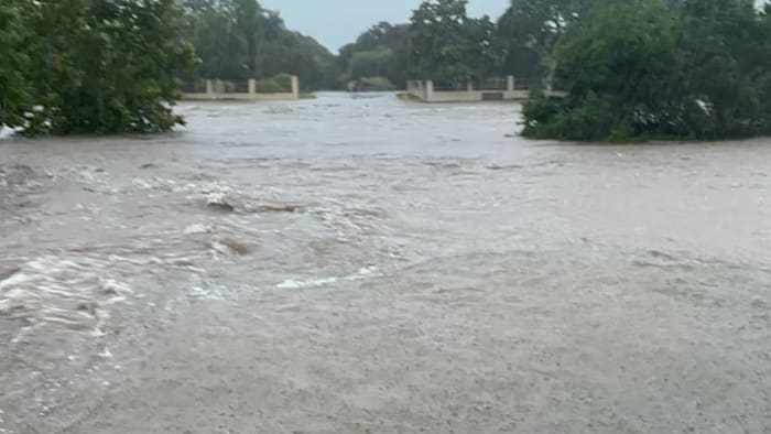 KSAT viewers share their vantage points of creek, river flooding in South Central Texas