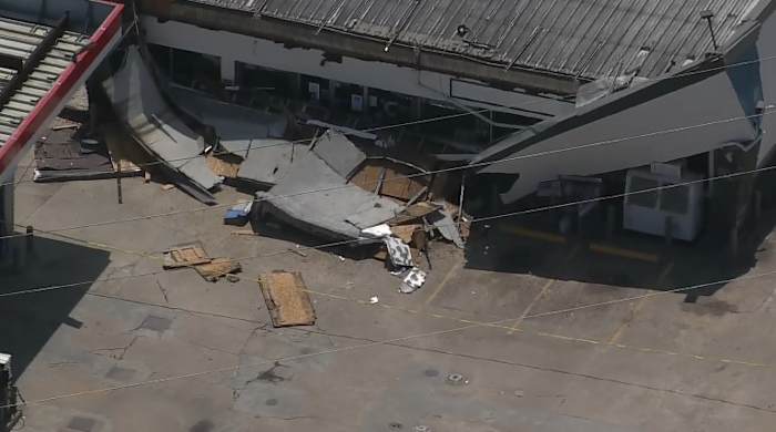 3 rescued after store collapse in Porter