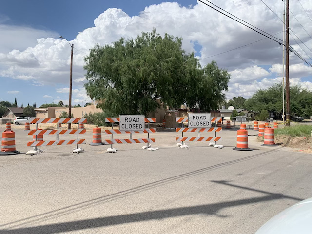 How 'Traffic Management Project' closures impact a Sunland Park neighborhood