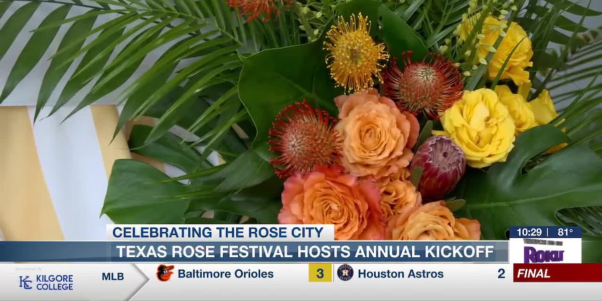 Texas Rose Festival holds annual kickoff event