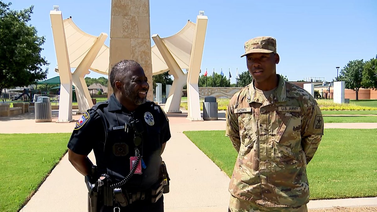 Coppell officer celebrates former mentee’s Army graduation – NBC 5 Dallas-Fort Worth