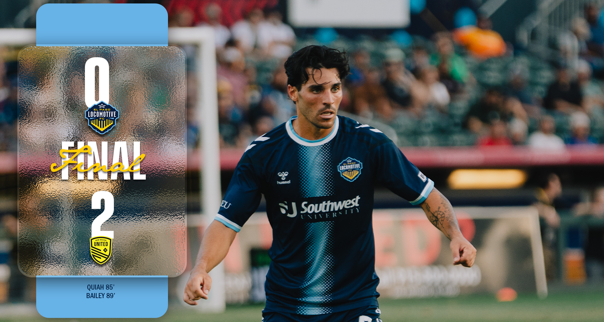 Locomotive Fall 2-0 to New Mexico in Final Prinx Tires USL Cup Match