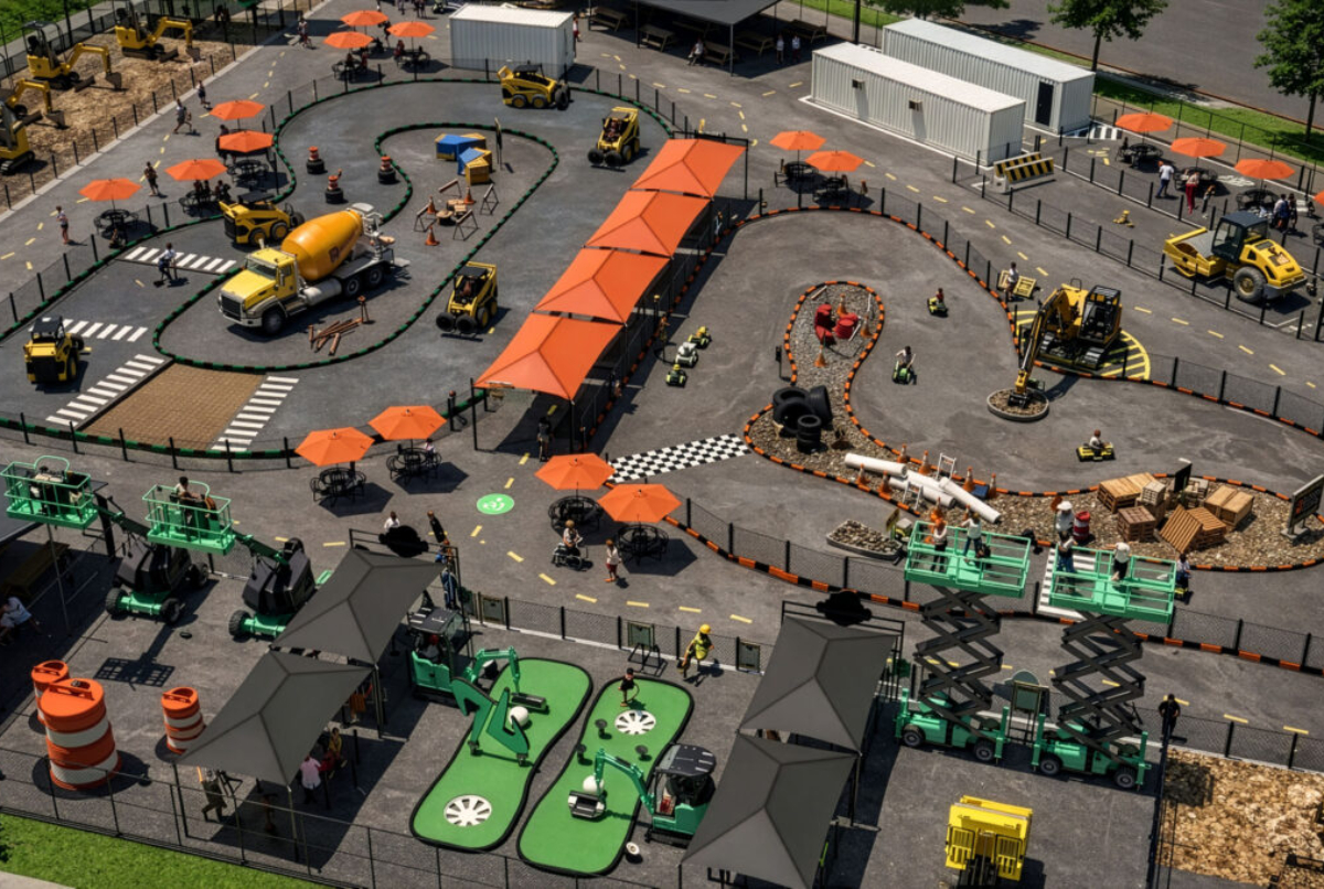 Just outside Dallas, a massive 2-acre construction theme park where guests can operate real full-sized excavators opens this weekend
