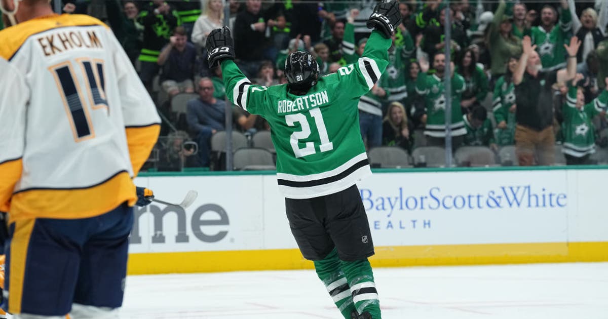 Dallas Stars, Jason Robertson agree to 1-year contract
