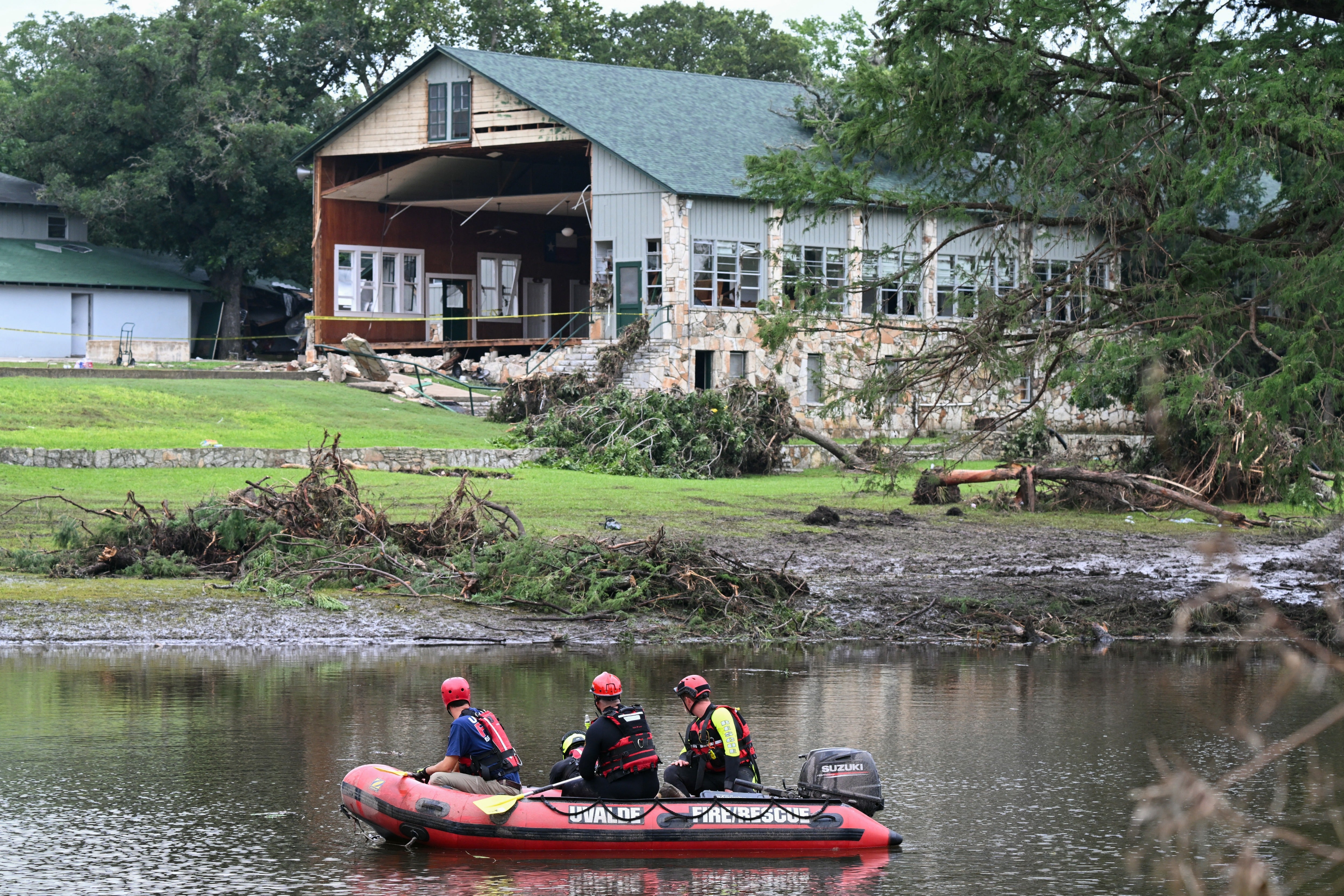 Nearly 60 Texas counties will be hit by severe storms that started Monday, including Kerr County, where a flood killed more than 100 people, including 25 girls at a Christian summer camp, just over a year ago