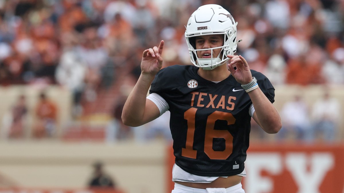 Arch Manning keys in on rebounding at Texas ahead of NFL draft – NBC Los Angeles