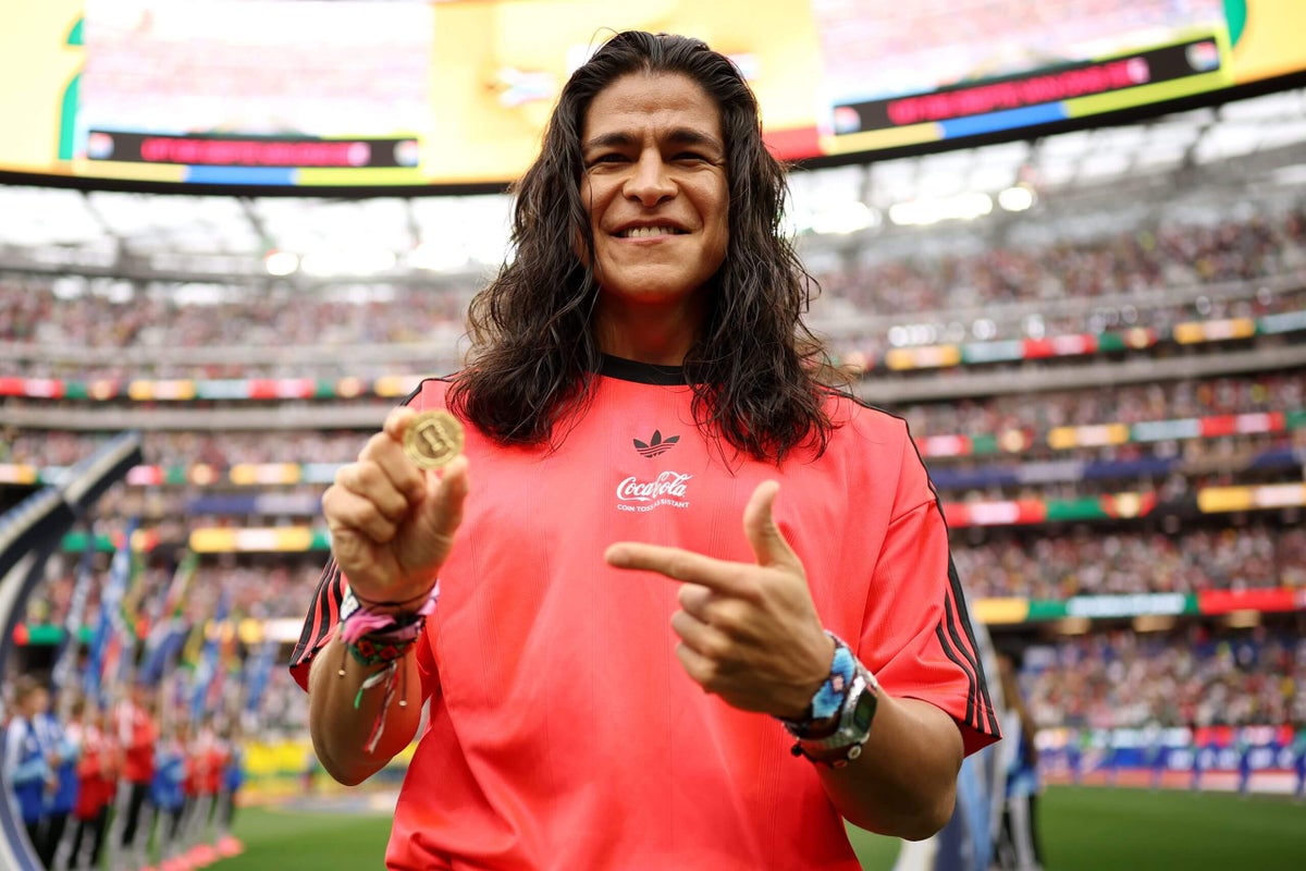 ‘Ted Lasso’ star Cristo Fernández gets yellow in pro soccer debut, but not for hitting dog