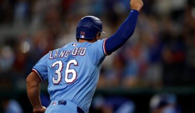 Nimmo’s walk-off single gives Rangers a win over Astros and winning record at All-Star break – NBC 5 Dallas-Fort Worth
