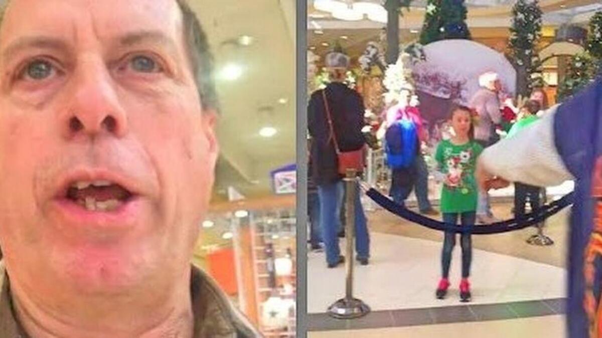 In 2016, street preacher David Grisham said he would bring his verbal assault on Santa to DFW malls. In 2016, street preacher David Grisham said he would bring his verbal assault on Santa to DFW malls.