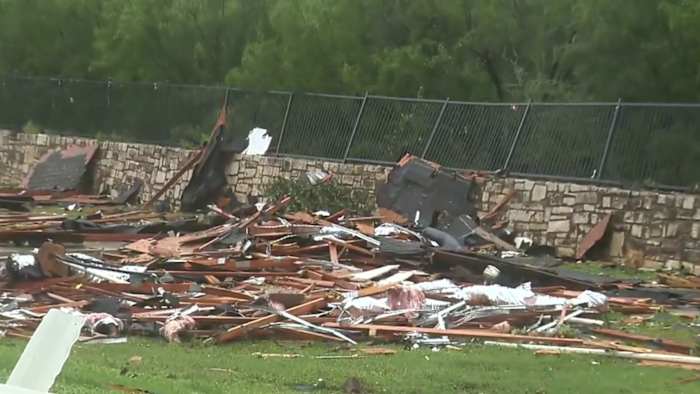 Cleanup, power restoration underway in San Antonio after severe weather, city says