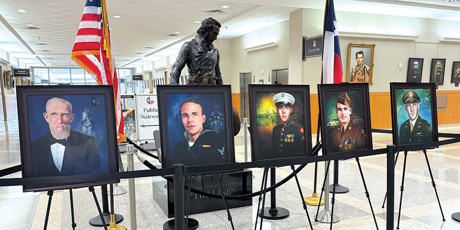 Fallen warriors honored in portrait project