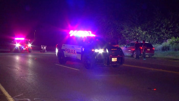 Man riding electric shopping cart hospitalized after being hit by vehicle, SAPD says