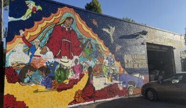 New mural depicting neighborhood community and culture nears completion in west Oak Cliff