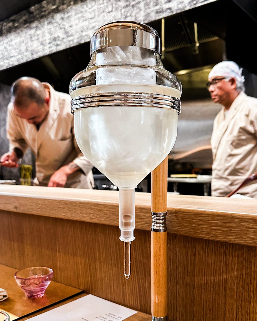 Ichika-Plano-Japanese-Restaurant-sake-dispenser