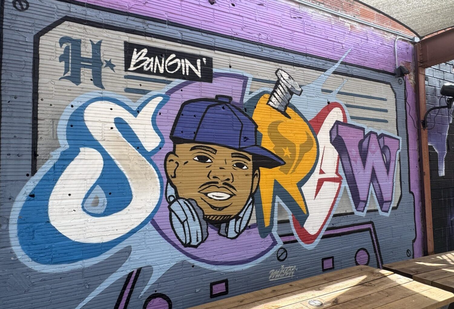 DJ Screw Mural By The Wayside