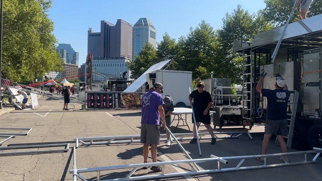 Barbecue crews and musicians prep for Jazz & Rib Fest