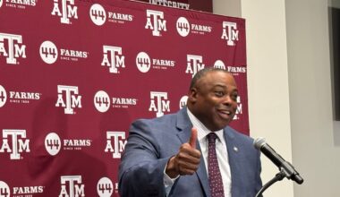 Texas A&M’s new Track & Field coach Leroy Burrell formally introduced to Aggieland