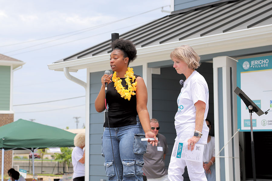 Grand opening marks milestone for income-based community