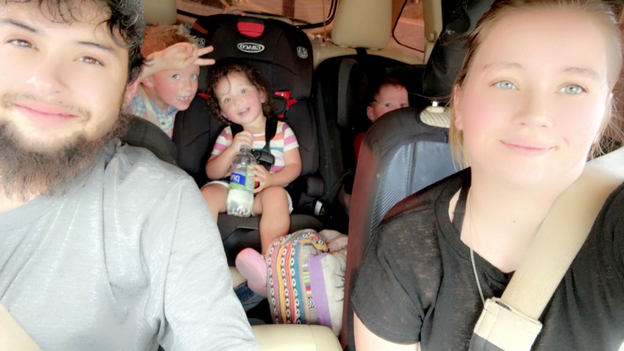 Young mother's grief after losing fiancé in Texas floods