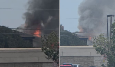 Dozens of crews responding to apartment complex fire on Northwest Side