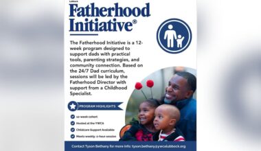 YWCA Lubbock launches 12-week Fatherhood Initiative for dads