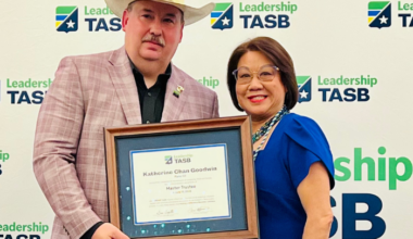 Plano ISD Trustee Recognized for Completing TASB Leadership Program