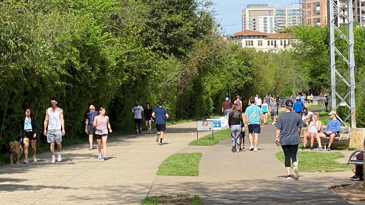 Walk and Talk Social brings strangers together on Katy Trail – NBC 5 Dallas-Fort Worth