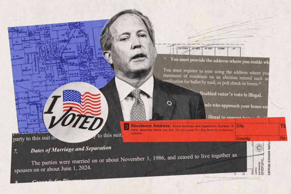 Ken Paxton Election Law Graphic