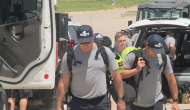 Nebraska Task Force 1 returns to Lincoln after helping Texas communities prepare for flooding