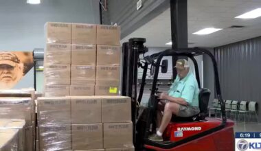 East Texas Food Bank receives 40,000 pounds of food through America 250 effort