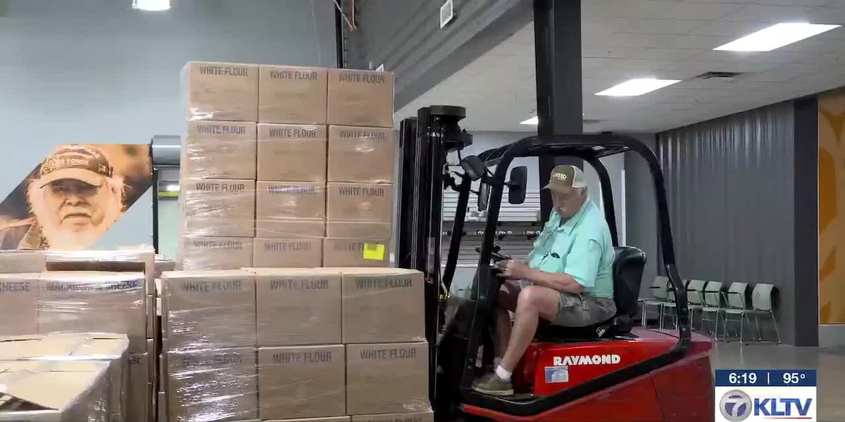 East Texas Food Bank receives 40,000 pounds of food through America 250 effort