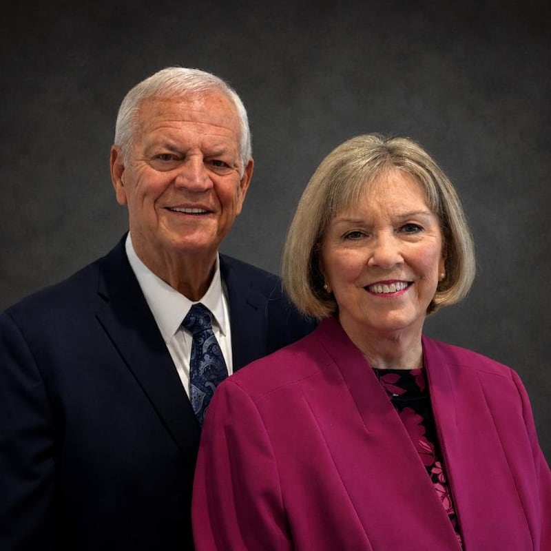 Tommy L. Hamilton and Debbie Hamilton, who will begin serving as president and matron of the new Fort Worth Texas Temple when it is dedicated.